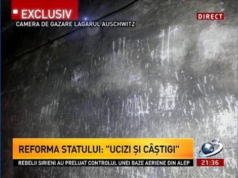 Sinteza Zilei: Imagini incredibile cu pereţi zgâriaţi din lagărele de gazare de la Auschwitz