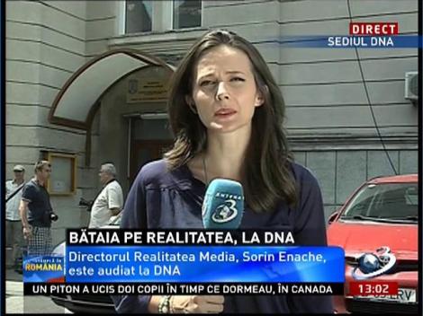 Directorul Realitatea Media, audiat la DNA