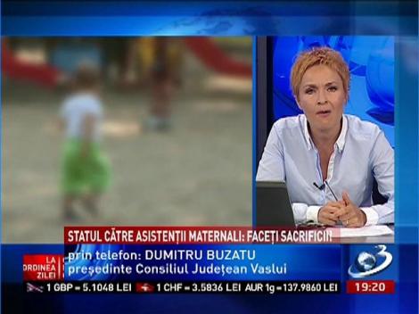 Dumitru Buzatu, despre copiii din judeţul Vaslui care nu au primit bani de mâncare de 5 luni