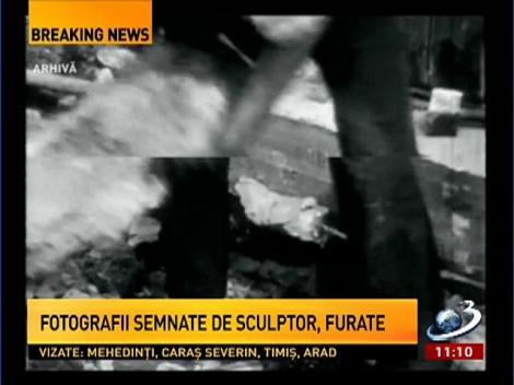 Fotografii semnate de Brâncuşi, furate. Pagubă de sute de mii de euro