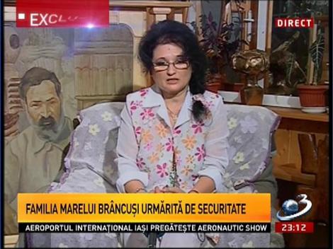 Strănepoata lui Brâncuşi, mărturii în premieră