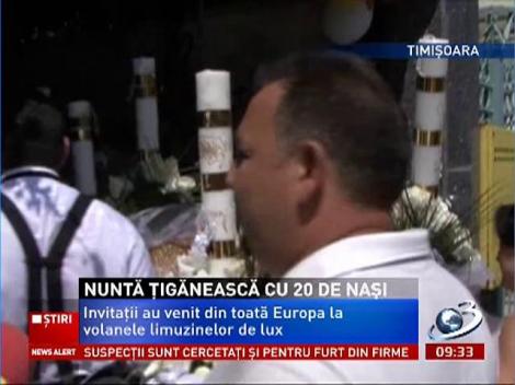 Nuntă ţigănească cu 20 de naşi