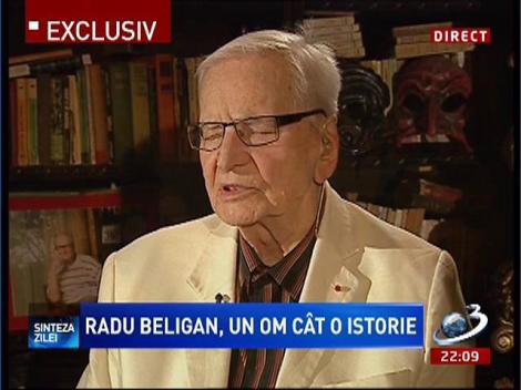 Radu Beligan, despre oamenii şi actorii care i-au fost cei mai apropiaţi de-a lungul timpului