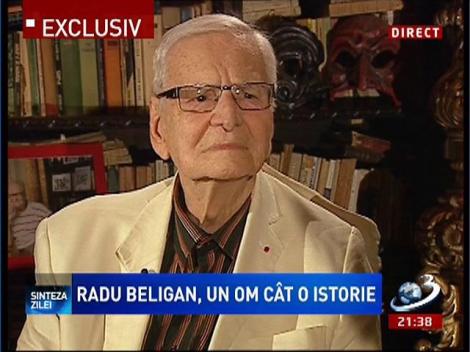 Radu Beligan, despre iubire: Dumnezeu m-a ajutat să am această capacitate care mă face fericit