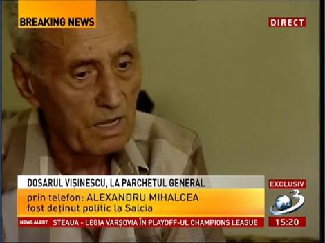 Alexandru Mihalcea, fost deţinut politic: Nu m-am spălat, nici măcar pe mâini, timp de şase luni