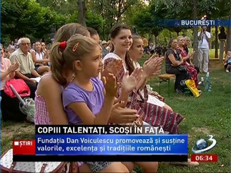 Copiii talentaţi, scoşi în faţă