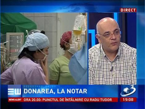 Raed Arafat, despre sistemul de donare