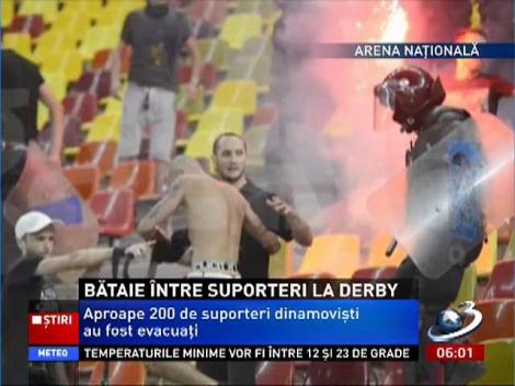 A fost război după terminarea meciului Steaua-Dinamo între suporteri. Meme Stoica a arătat semne obscene către dinamovişti