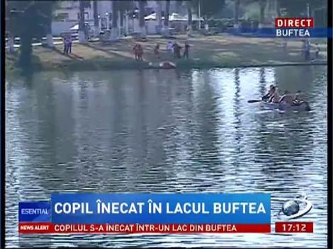 Copil de 14 ani înecat în lacul Buftea