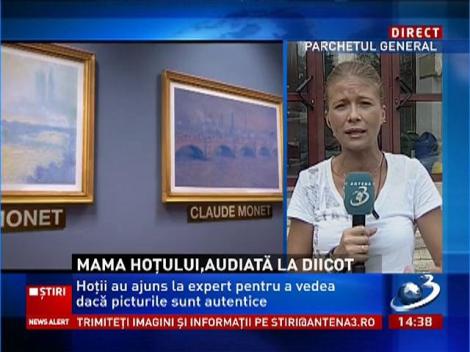 Mama unuia dintre suspecţii în cazul furturilor tablourilor din Rotterdam a fost audiată la DIICOT