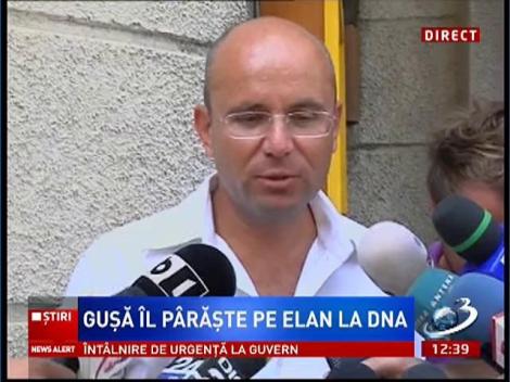 Gosmin Guşă, declaraţii la sediul DNA