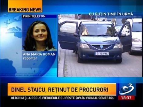 Dinel Staicu a fost reţinut de procurori în dosarul judecătoarei acuzată de luare de mită