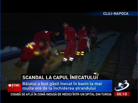 Rudele băiatului din Cluj care s-a înecat la ștrand au făcut scandal cu angajații și patronul