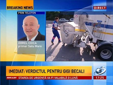 Dorel Coica, primar Satu Mare: Este o confuzie. A fost o interpretare din partea presei