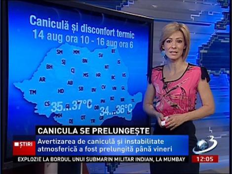 Avertizarea de caniculă se prelungește