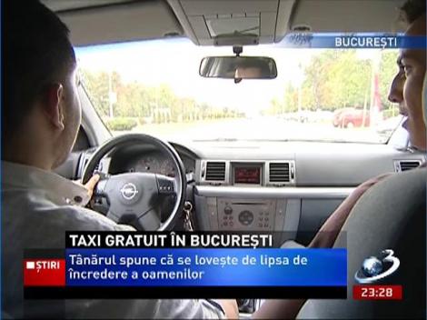 Ajutor pentru cei cu probleme. Taxi gratuit în Bucureşti