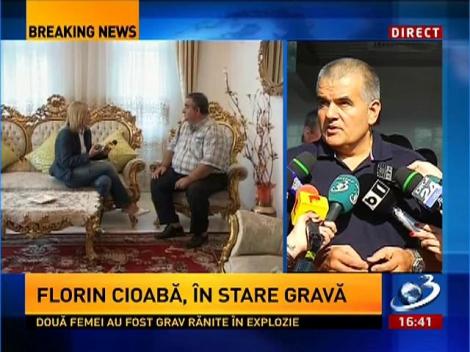 Şerban Brădişteanu, despre starea de sănătate a lui Florin Cioabă