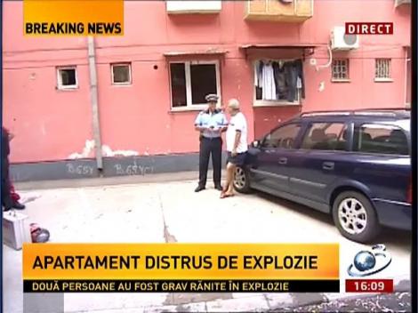 Explozie în sectorul 1 al Capitalei! Mai multe persoane au fost rănite