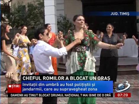Cei mai bogaţi romi din Banat au petrecut cu mare fast de Sfânta Maria blocând un oraș întreg