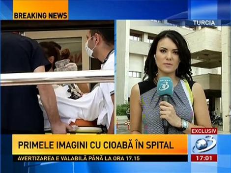 Primele imagini cu Cioabă în spital. A fost tratat ”regește”