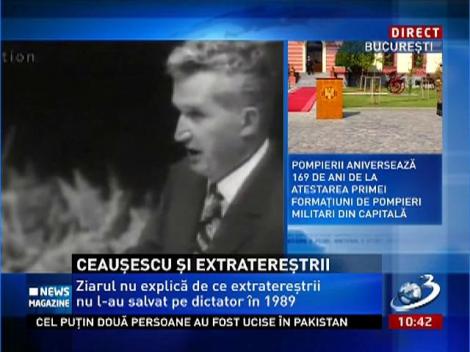 Ceauşescu şi extratereştrii