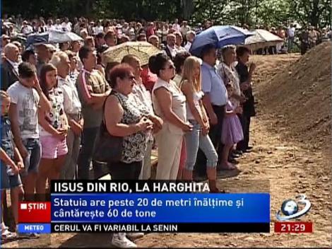 Iisus din Rio, din inox, pe pământ românesc