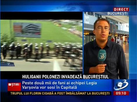 Huliganii polonezi invadează Bucureştiul