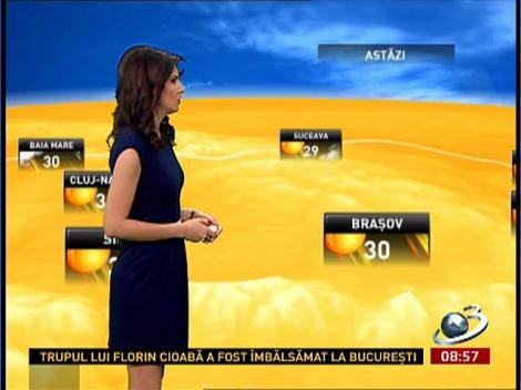 Prognoza meteo 21/08/2013