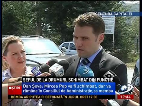 Mircea Pop, schimbat din funcţie de Dan Şova
