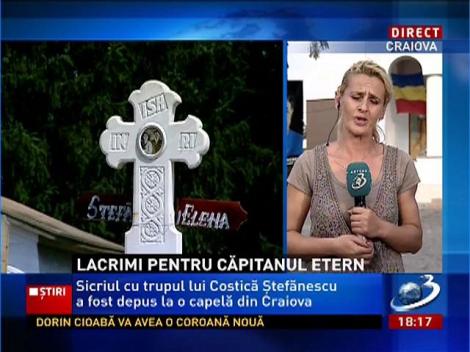 Dispută pe înmormântarea căpitanului Costică Ştefănescu