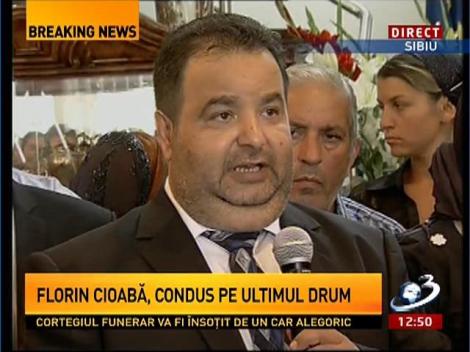 Ce discurs a făcut Dorin Cioabă la căpătâiul tatălui său