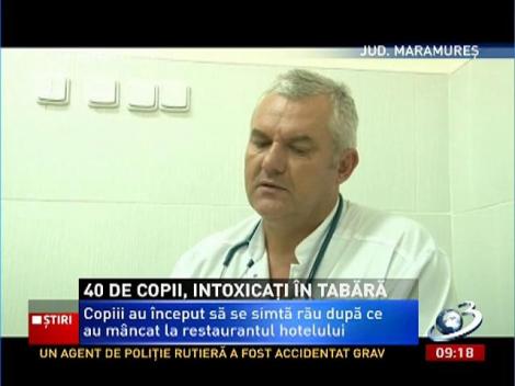 40 de copii, intoxicaţi într-o tabără la Maramureş