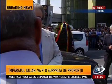 Vadim Tudor, la înmormântarea lui Florin Cioabă