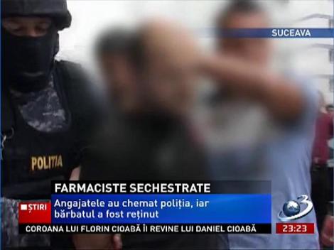 Farmaciste sechestrate în Suceava de un bărbat cu probleme psihice