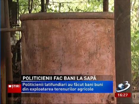 Cum au făcut politcienii bani buni din agricultură