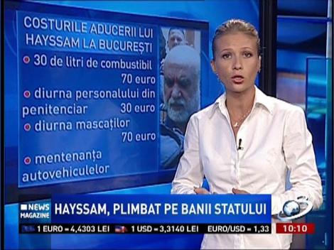 Hayssam, plimbat pe banii statului