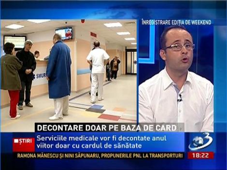 Serviciile medicale vor foi decontate anul viitor cu cardul de sănătate
