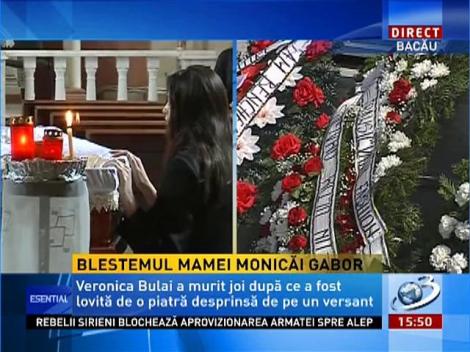 Veronica Bulai, mama surorilor Gabor,a fost înmormântată la un cimitir catolic din Bacău