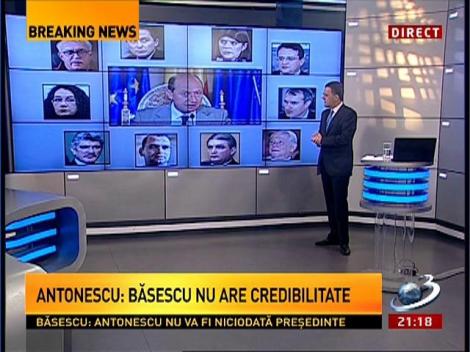 Crin Antonescu: Despre talentul profetic al domnului Băsescu eu am îndoieli!