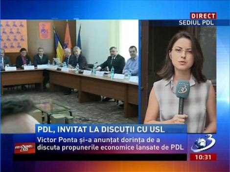 PDL, invitat la discuţii cu USL