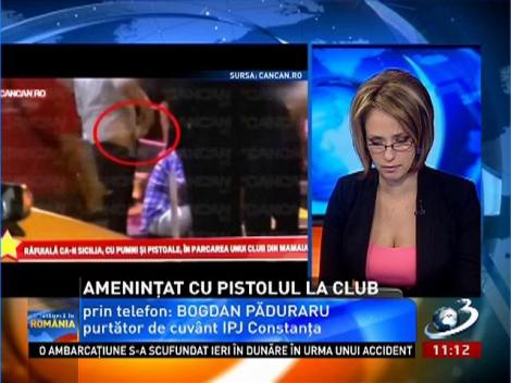 Ameninţat cu pistolul la tâmplă în plină stradă! Răfuială în stil mafiot la Constanţa în parcarea unui club
