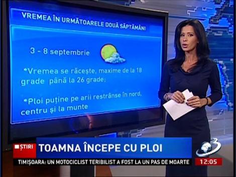 Prognoza meteo pentru 2 săptămâni
