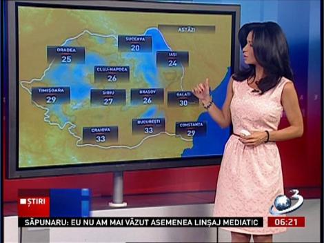 Prognoza meteo 26/08/2013