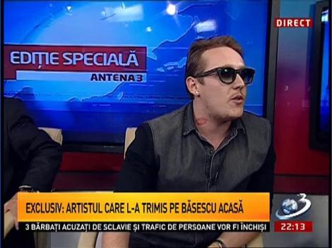 Rapperul Marius Ivancea, LIVE şi NECENZURAT, la Antena 3