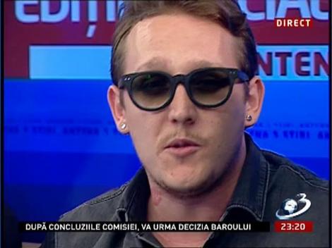 Rapperul Mircea Ivancea, LIVE la Antena 3