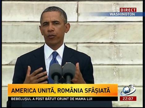 Barack Obama: Toţi oamenii sunt creaţi egali, toţi au fost înzestraţi cu dreptul la libertate