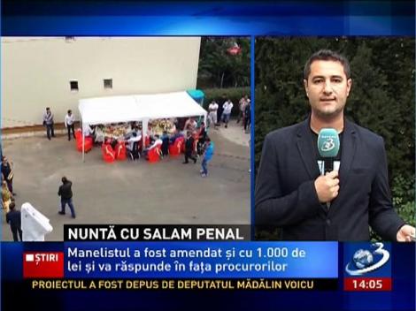 Florin Salam s-a ales cu dosar penal după nunta care a avut loc seara trecută la Ploieşti