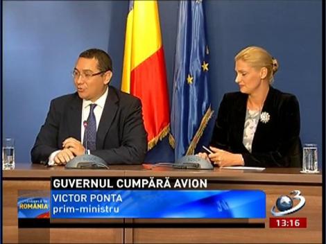 Guvernul şi-a propus să cumpere cu aproximativ 10 milioane euro, un avion de 12 locuri pentru deplasările oficiale