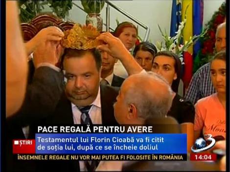 Testamentul lui Florin Cioabă va fi citit de soţia lui, după ce trece perioada de doliu