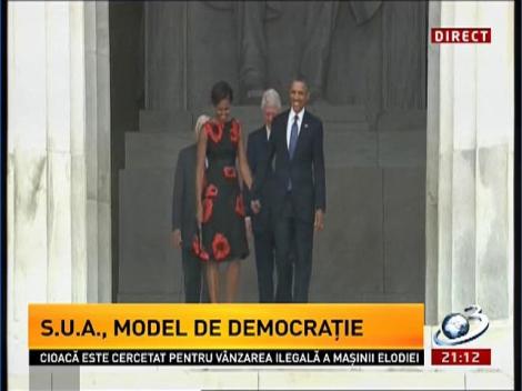 Imagini LIVE de la ceremonia din Washington